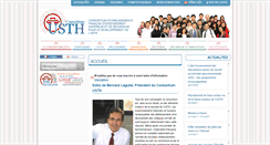 Desktop Screenshot of consortium-usth.org